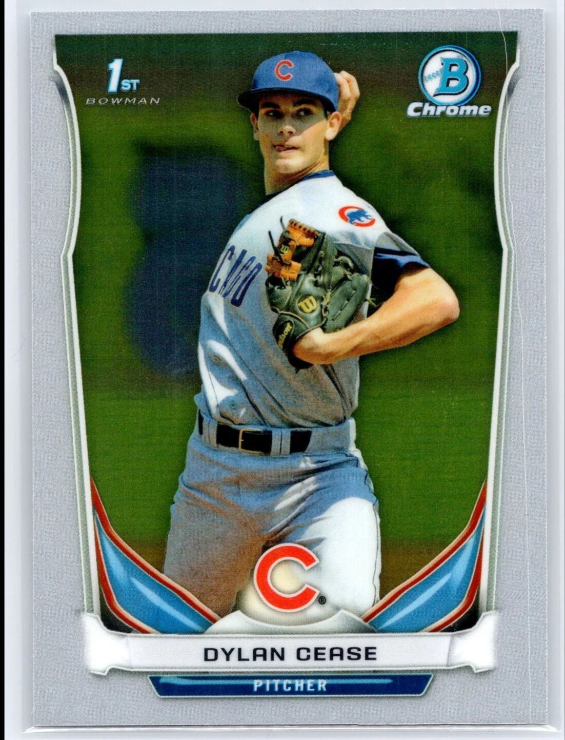 2014 1st Bowman Draft Chrome #CDP79 Dylan Cease Shipped from Canada