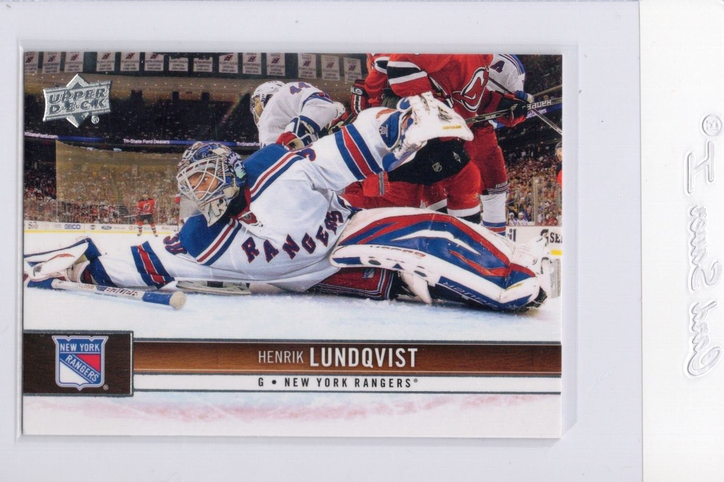 2012-13 Upper Deck #122 Henrik Lundqvist
