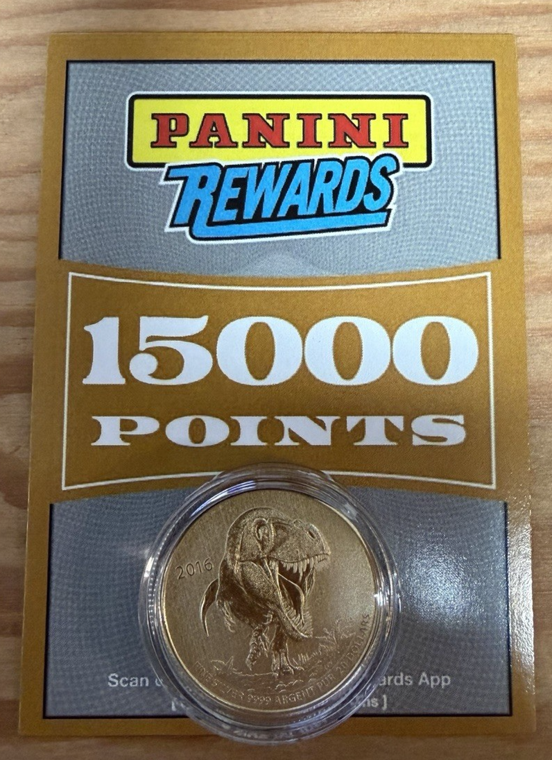 15000 Panini Rewards Points (unredeemed)