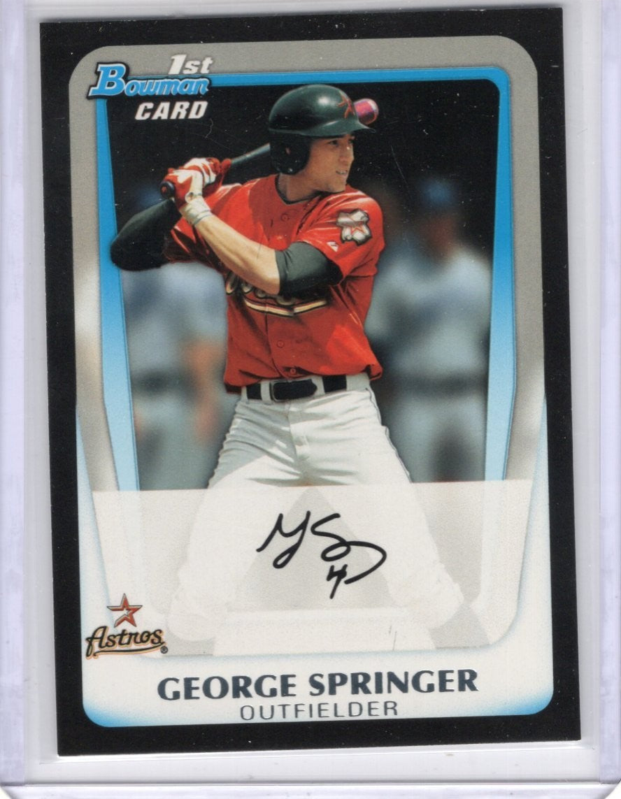 2011 Bowman Draft Picks & Prospects #BDPP81 George Springer Blue jays