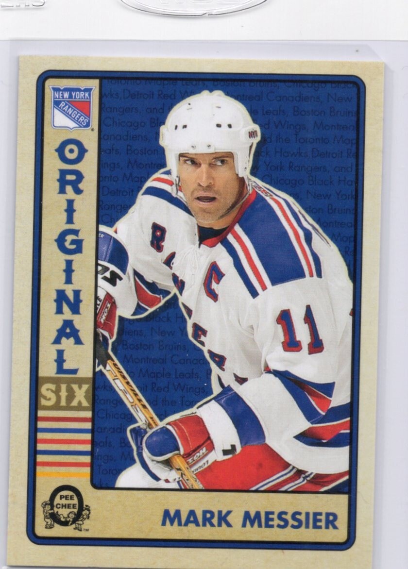 2018-19 O-Pee-Chee OPC Original Six Hockey Walmart, Mark Messier #9