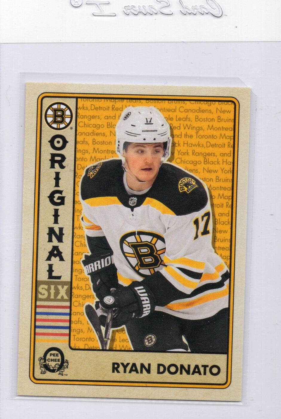 2018-19 O-Pee-Chee OPC Original Six Hockey Walmart, Ryan Donato #14