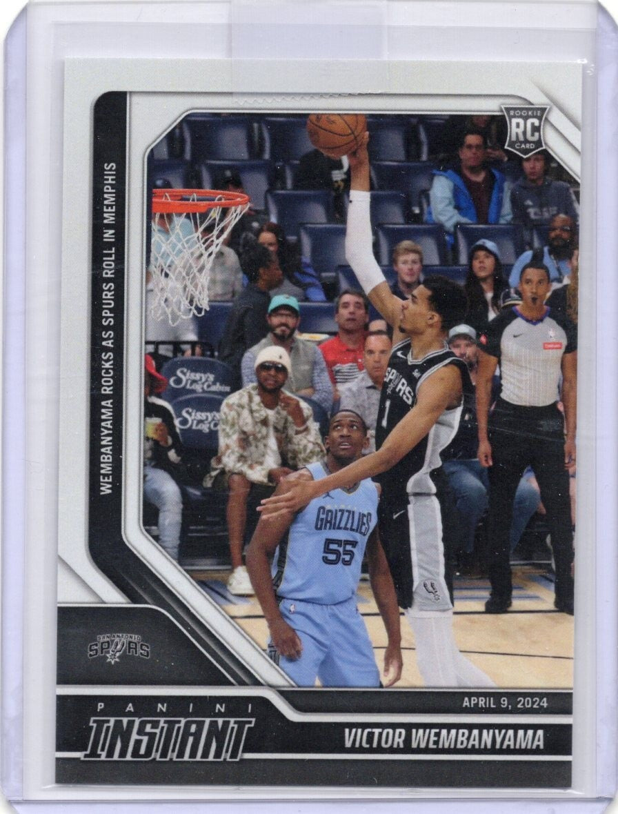 2023 Panini Instant #488 Victor Wembanyama Spurs RC ROOKIE   1 / 4444