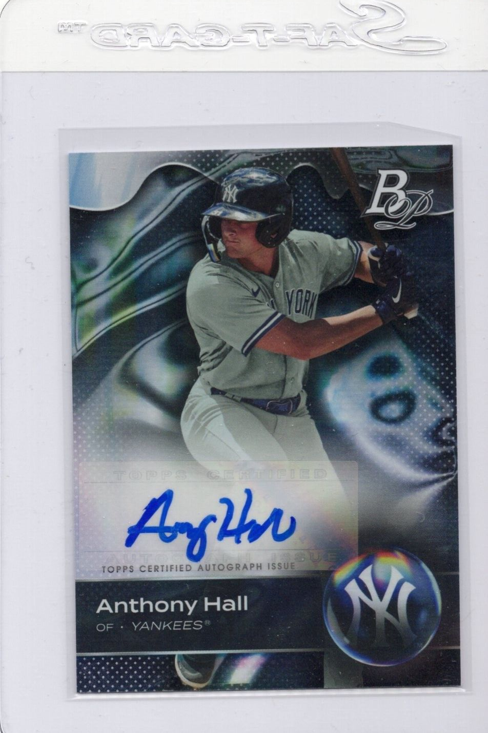 2023 Bowman Platinum Anthony Hall RC ROOKIE Top Prospect Auto  #TOP-73 - Yankees