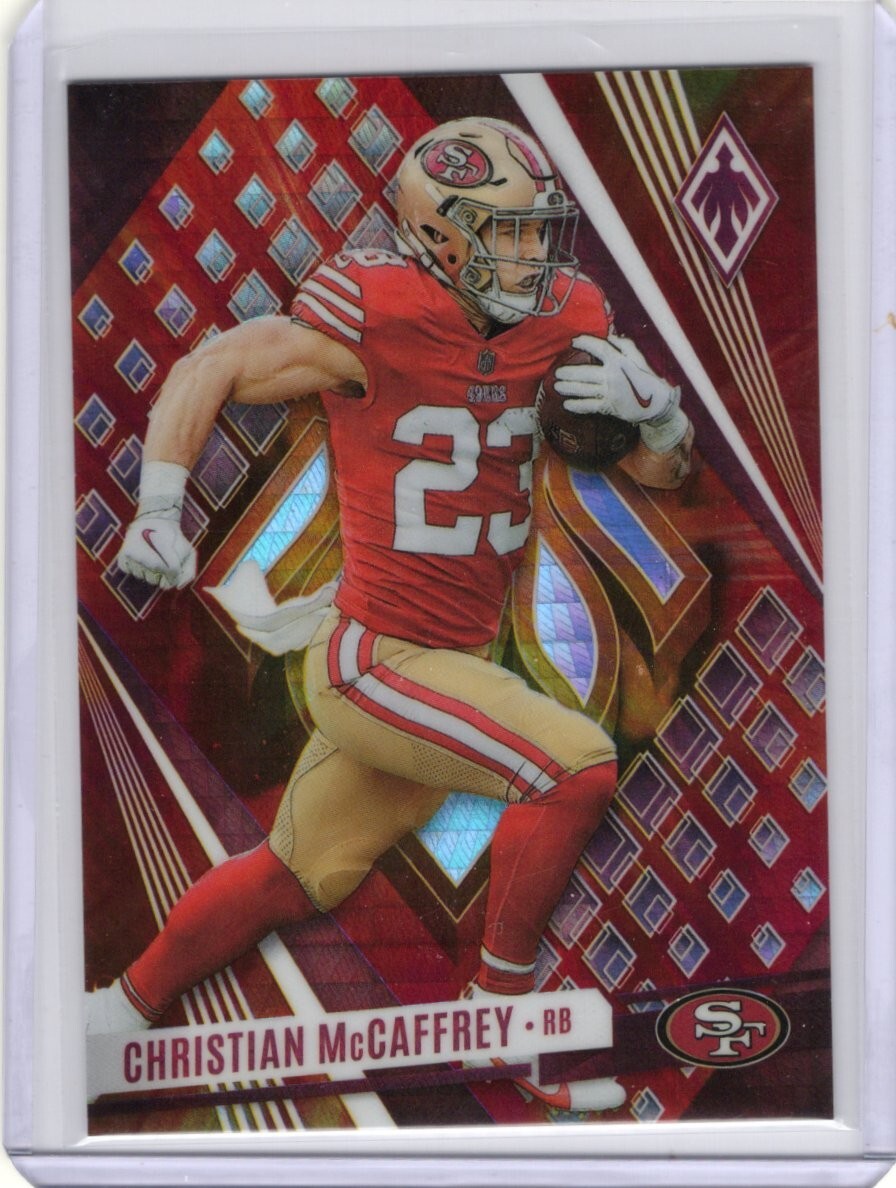 2023 Panini Phoenix Fire Burst #41 Christian McCaffrey 49ers 039/340