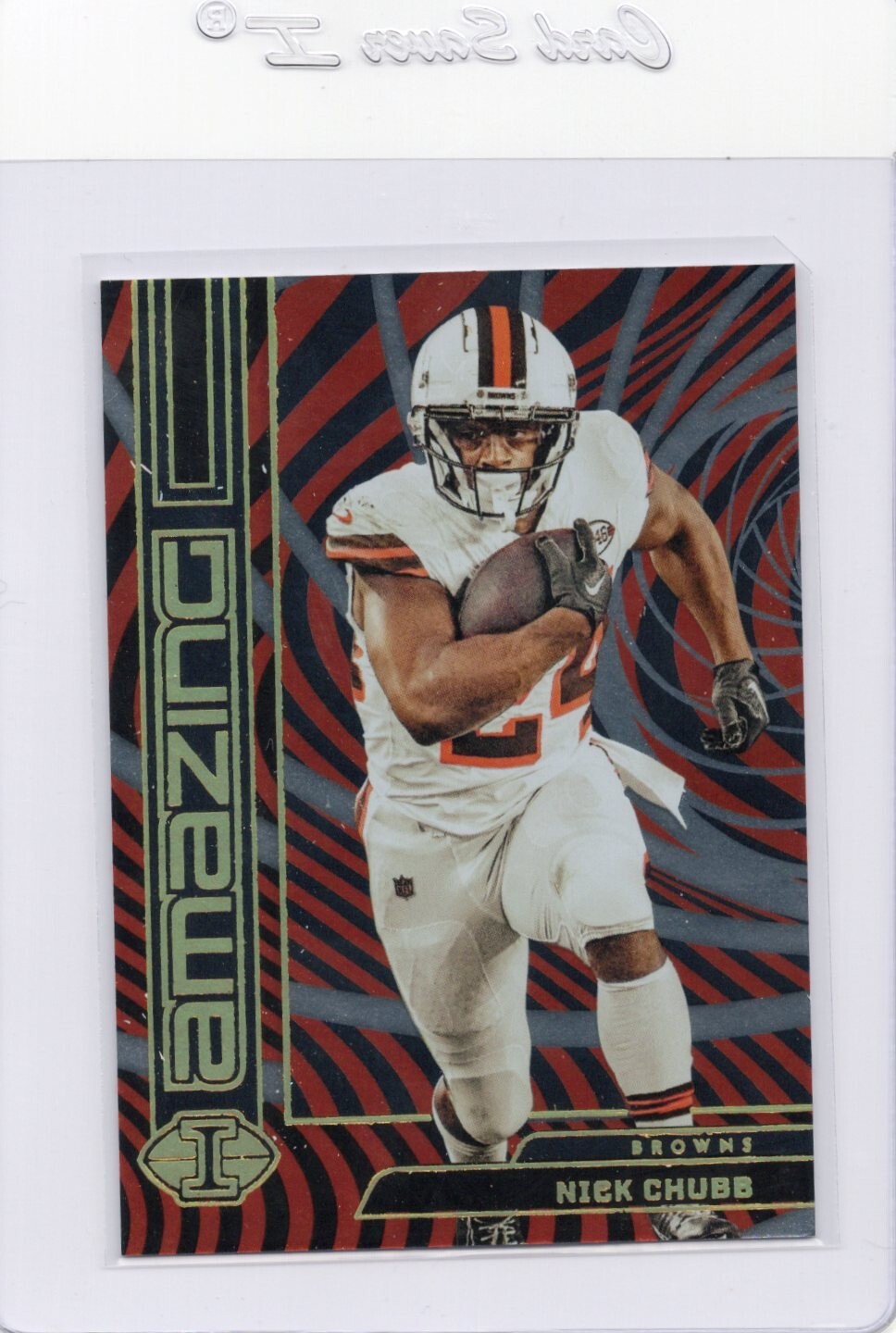 2023 Panini Illusions Nick Chubb Amazing Insert 2/50