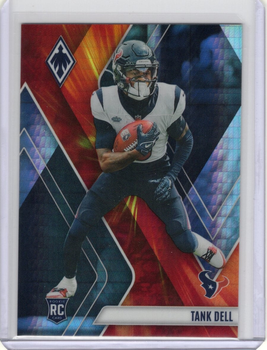 2023 Panini Phoenix Fire Burst #135 Tank Dell Texans 263/340 RC