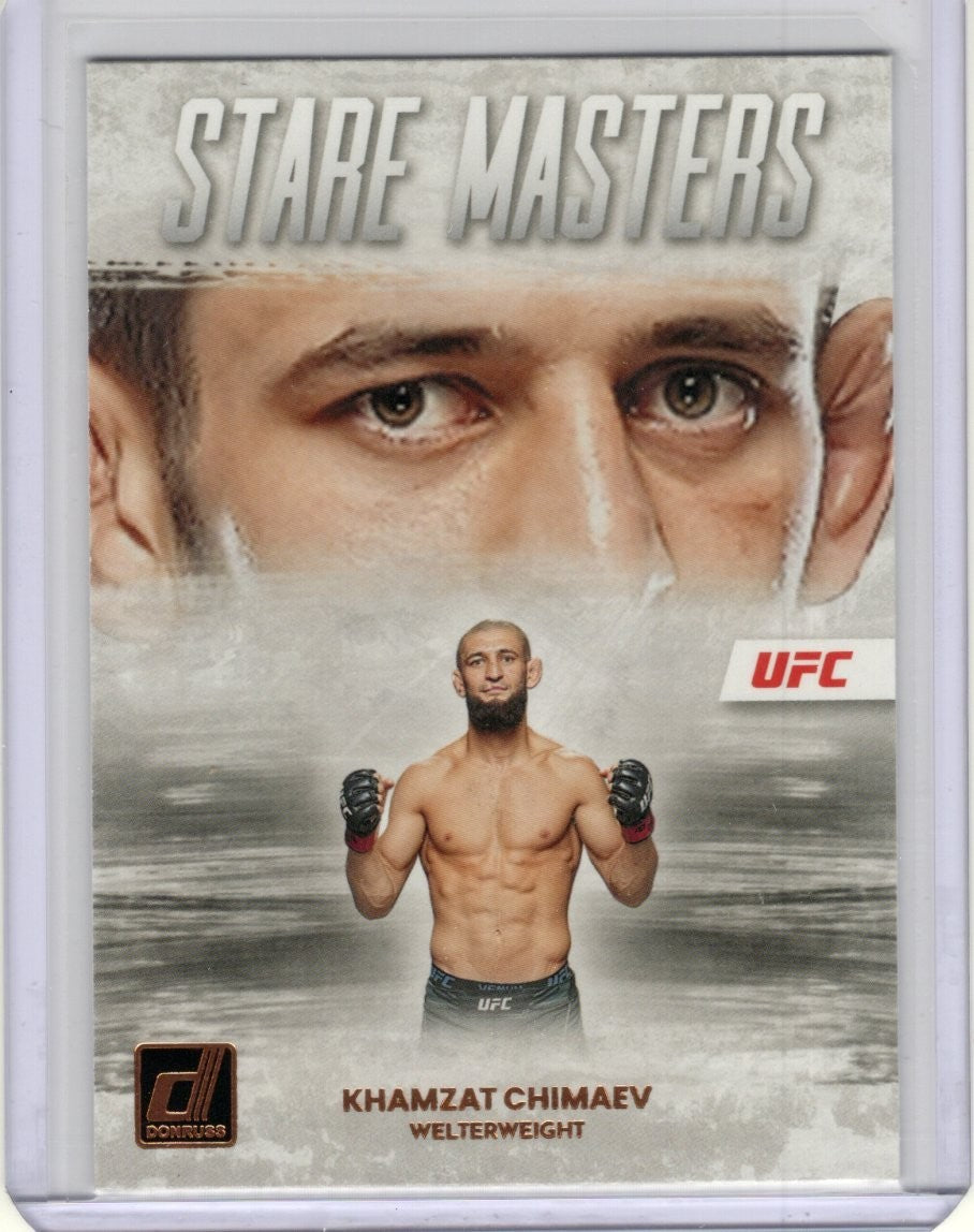 2023 Donruss UFC - Stare Masters #3 Khamzat Chimaev