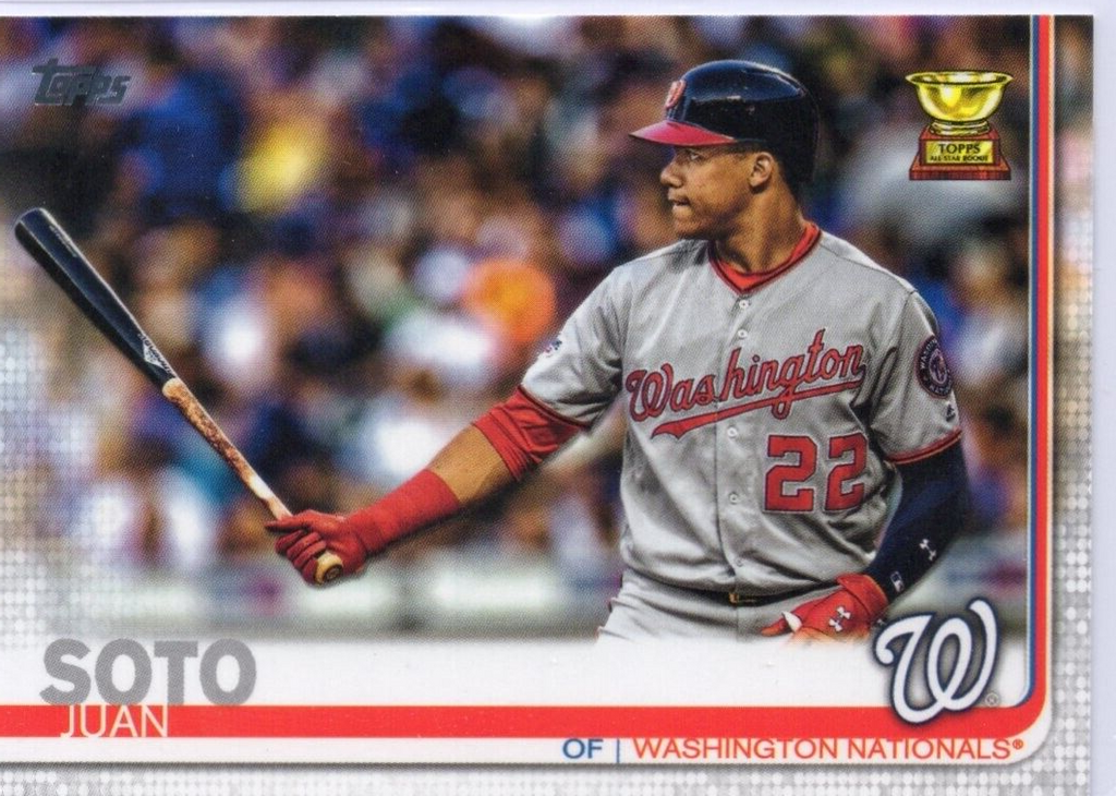 2019 Topps Series 1 JUAN SOTO Washington Nationals #213 Rookie Cup