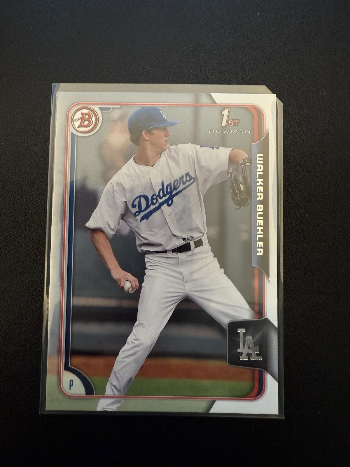2015 BOWMAN DRAFT 1ST PAPER CARD WALKER BUEHLER DODGERS #46