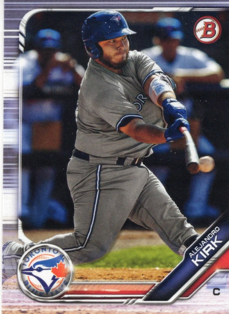 2019 Topps Bowman Alejandro Kirk Card BD-193 Blue Jays