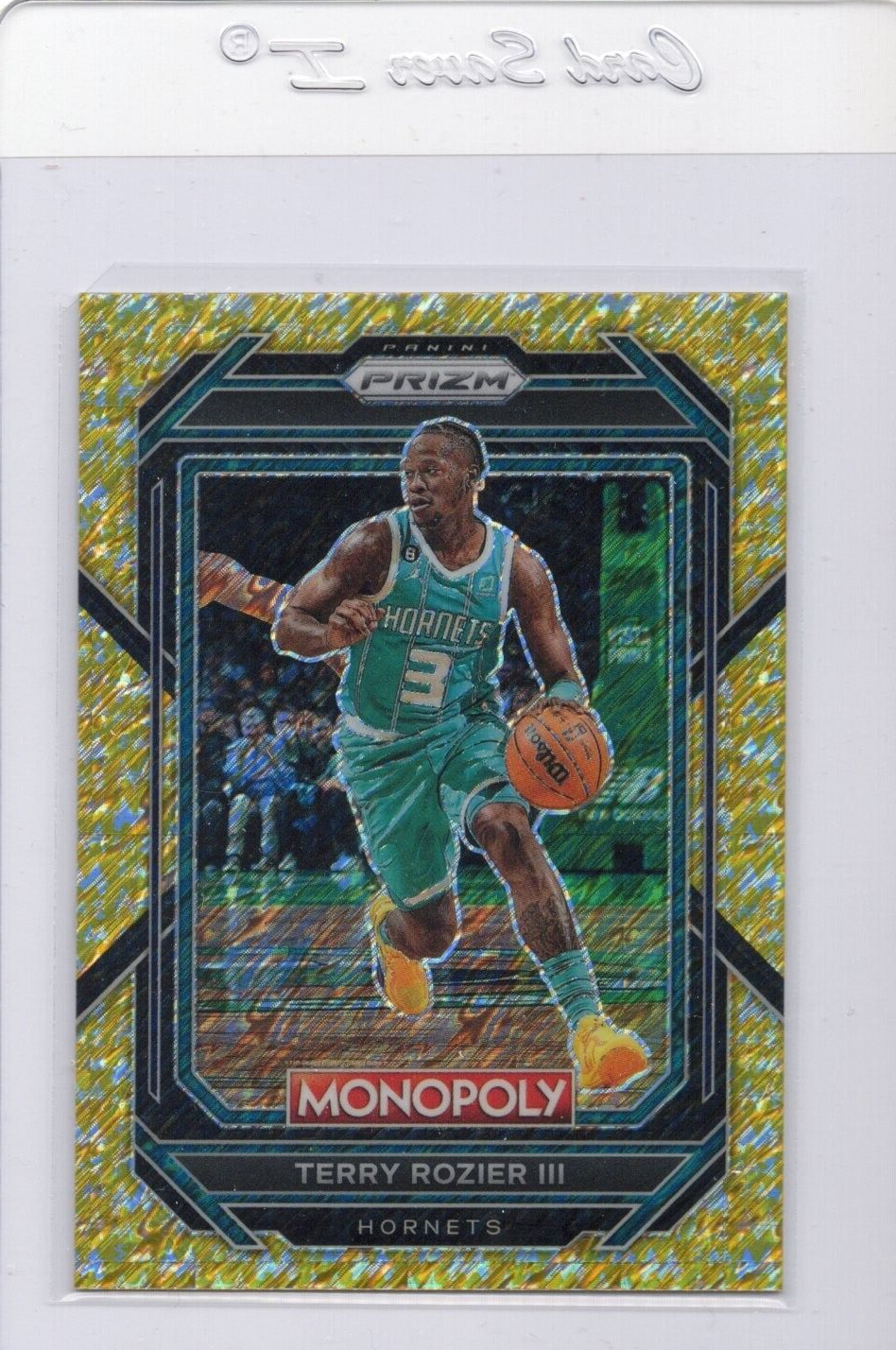 2022-23 Prizm Monopoly Terry Rozier III Gold Money Shimmer Prizm 353/500 #11