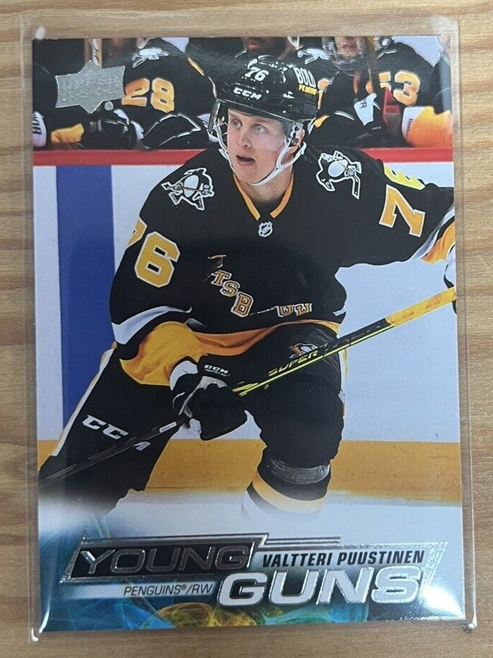 2022-23 Upper Deck UD Series 1 Young Guns - 237 Valtteri Puustinen - Pittsburgh