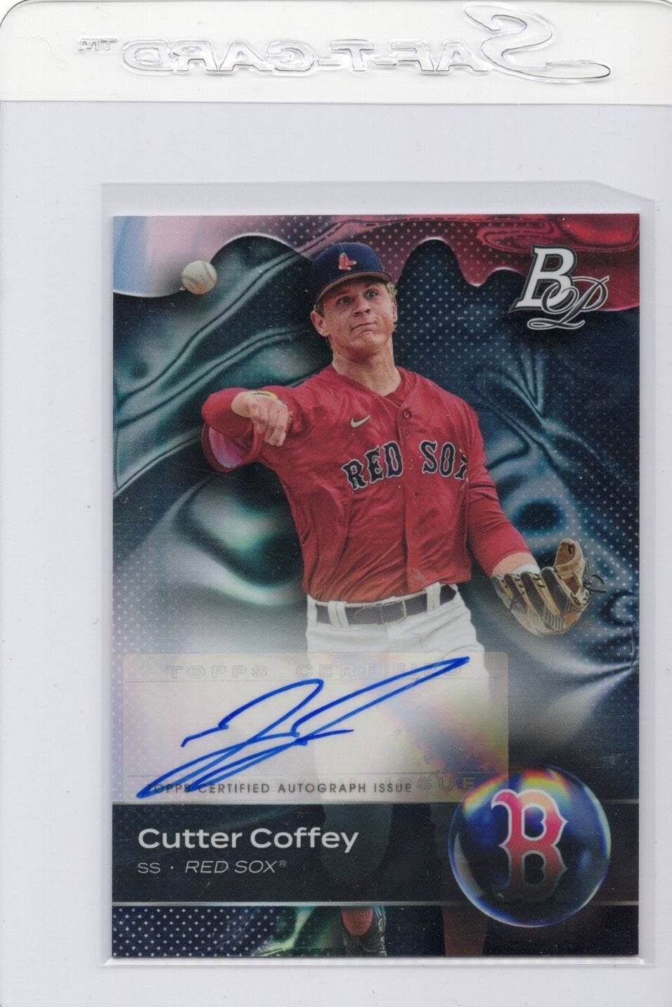 2023 Bowman Platinum Cutter Coffey Top Prospect Auto Autograph #TOP-76 Red Sox
