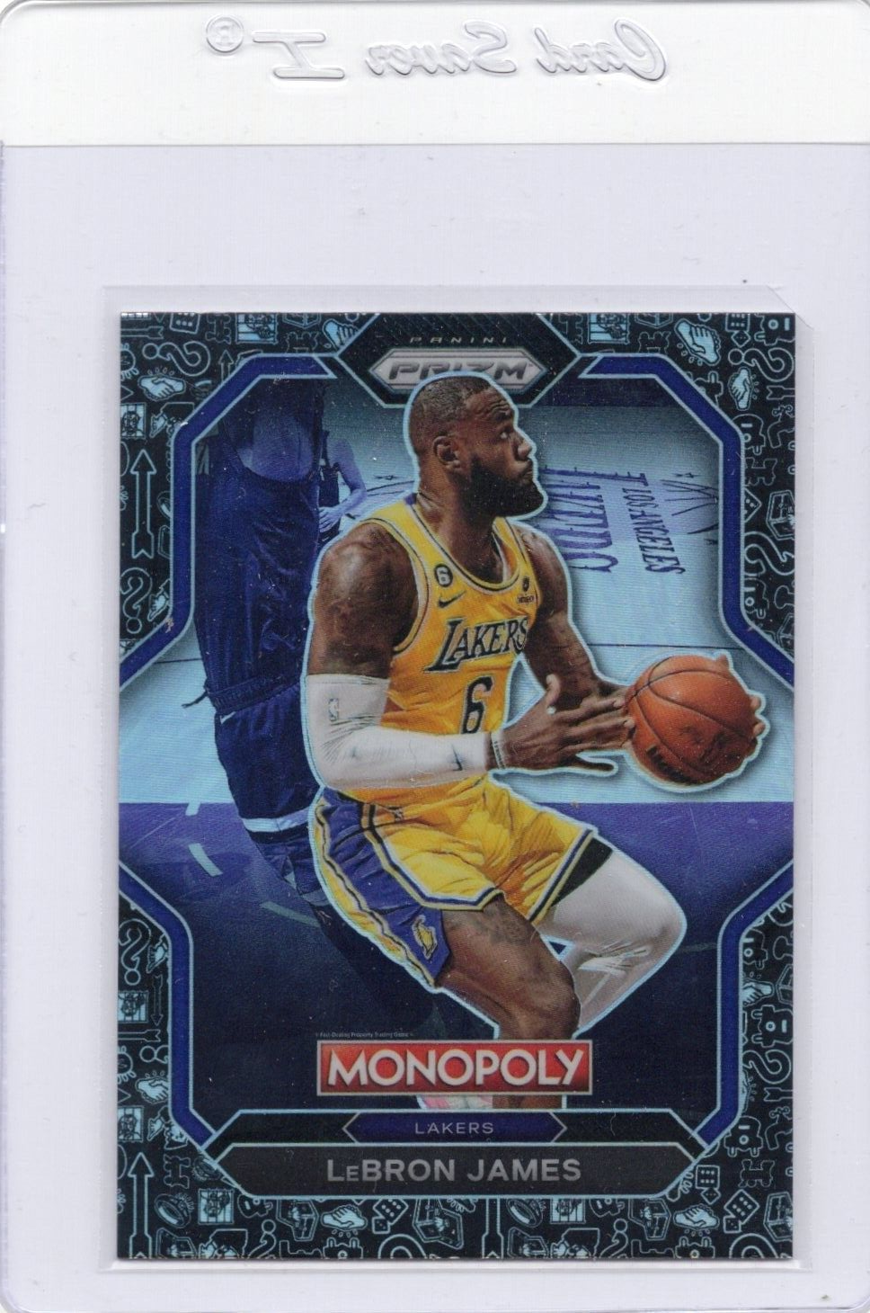 2023 Panini Prizm Black Icon Monopoly LeBron James Limited Ed #PS7 SSP Lakers SP