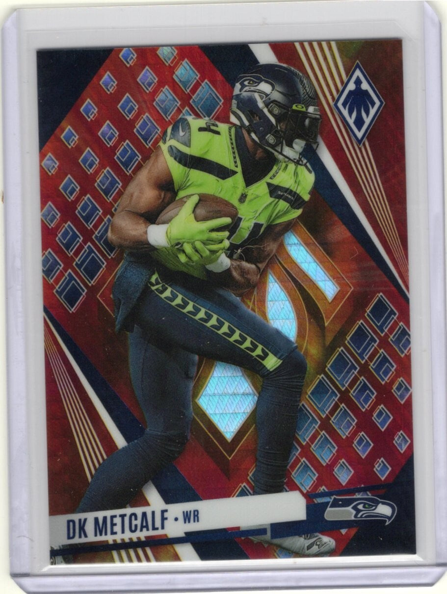 2023 Panini Phoenix Fire Burst #73 DK Metcalf 002/340