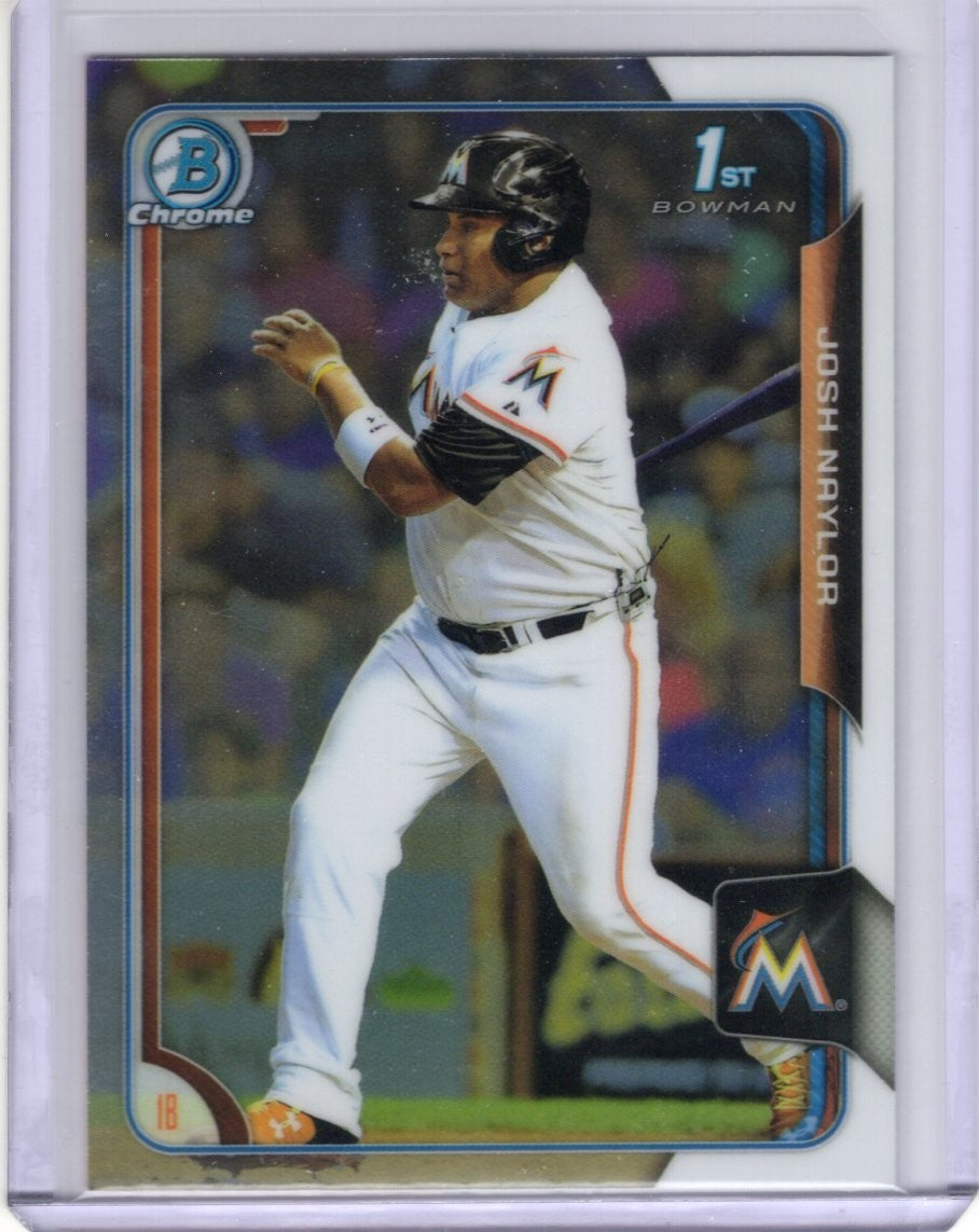 2015 Bowman Draft Josh Naylor Bowman Chrome 1st #69 Prospect Rookie