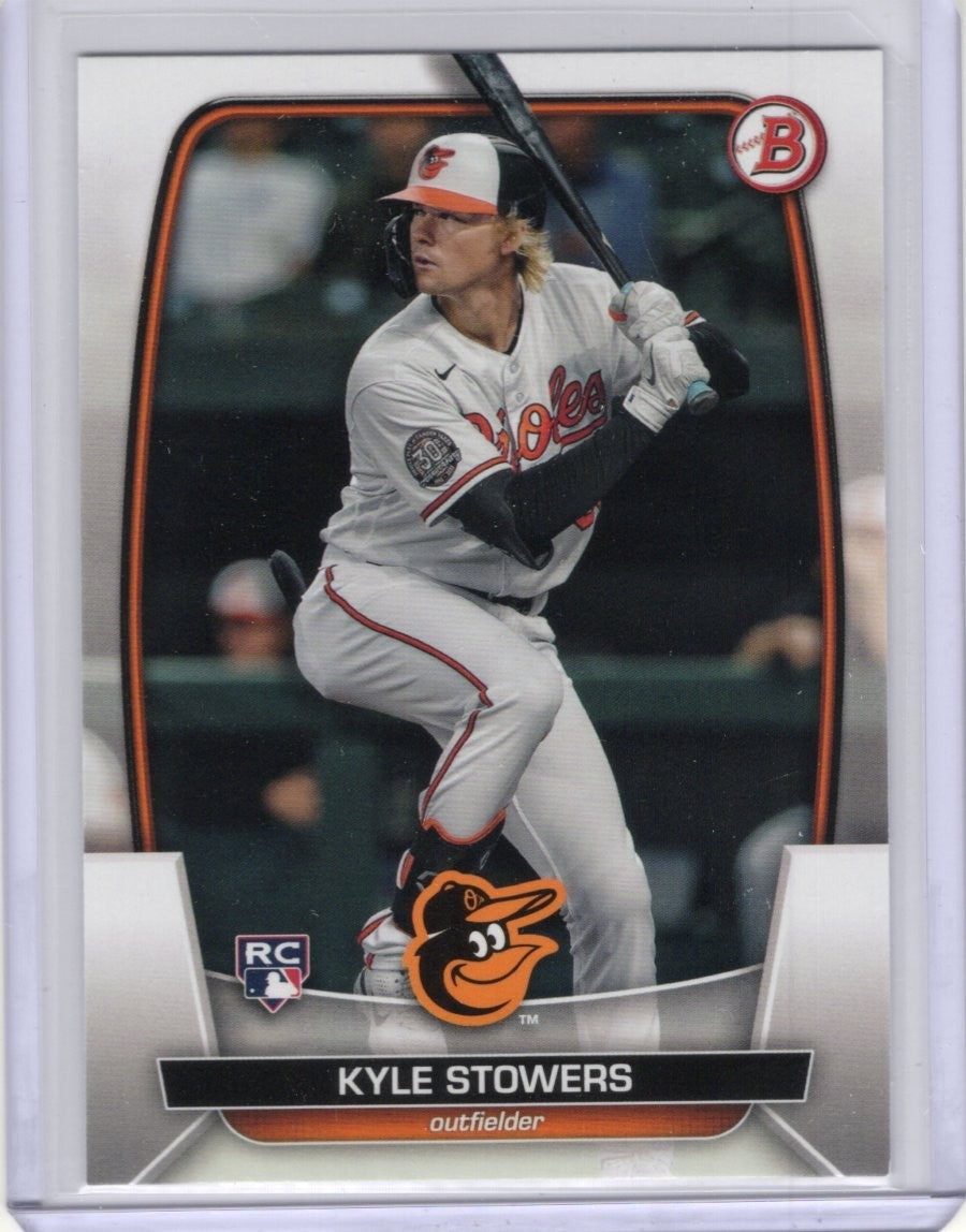 2023 Bowman Baseball Paper #56 Kyle Stowers Orioles Card RC