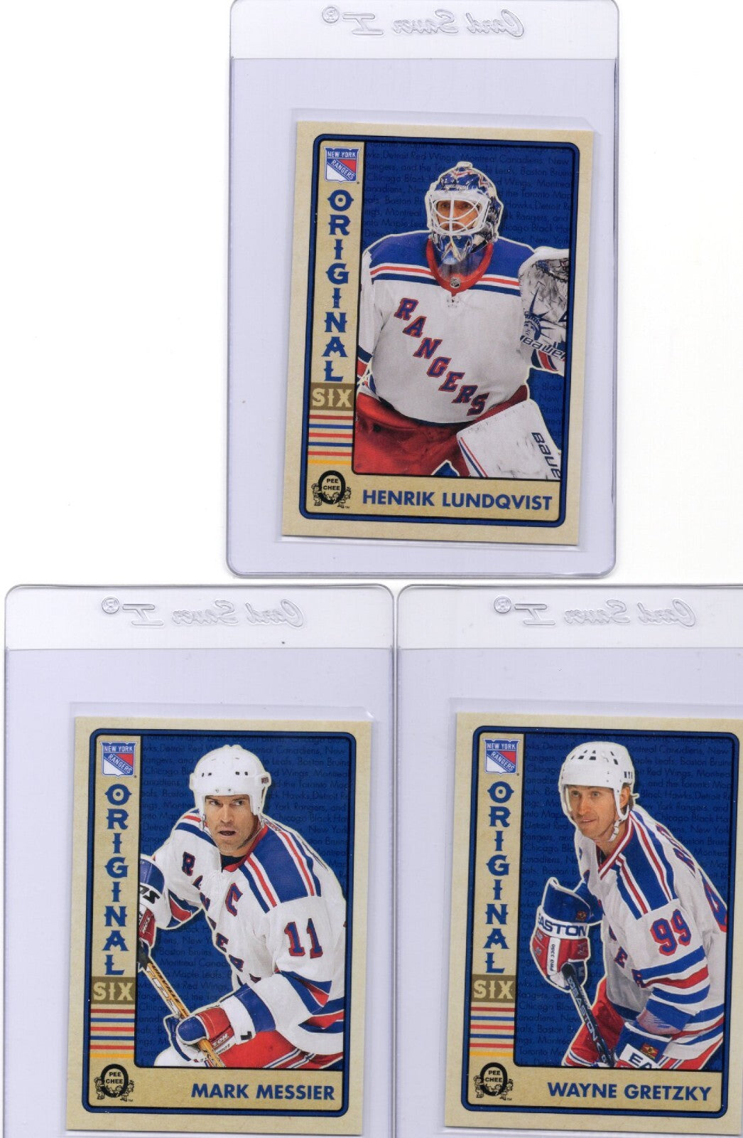 2018-19 O-Pee-Chee OPC Original Six Hockey New York Rangers Gretzky, Messier +