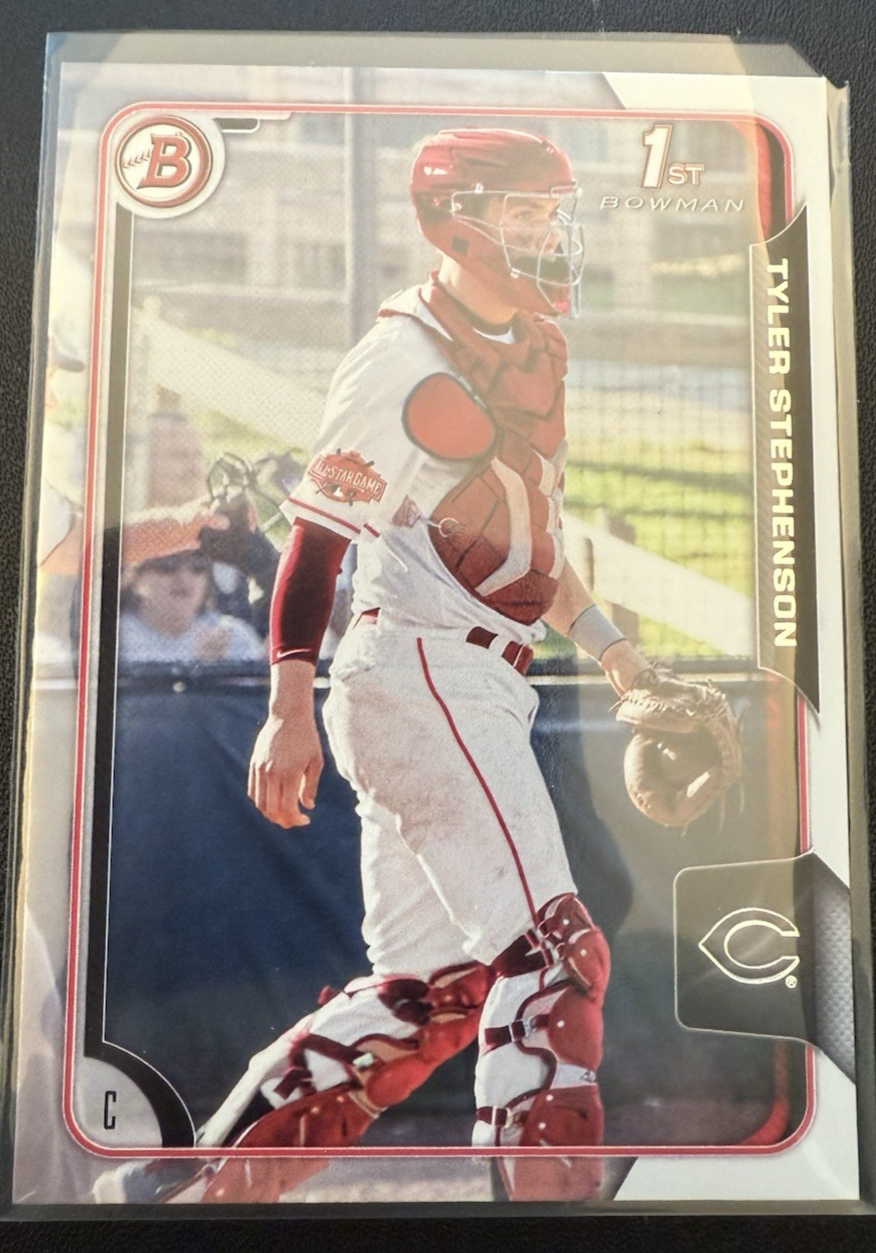 2015 BOWMAN DRAFT 1ST PAPER CARD TYLER STEPHENSON #13