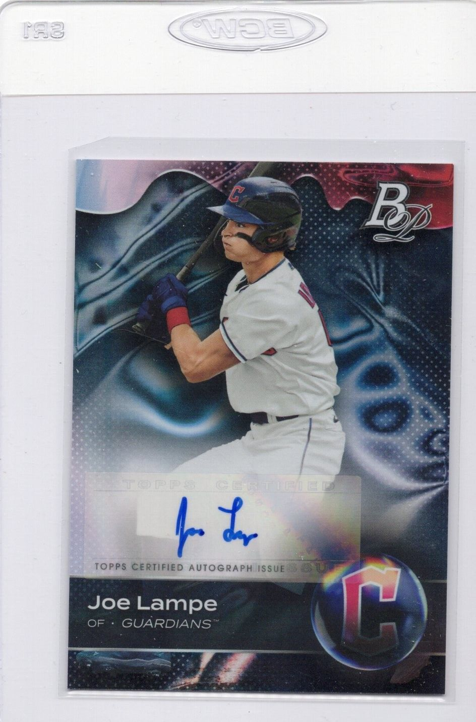 2023 Bowman Platinum Joe Lampe AUTO Guardians TOP-50