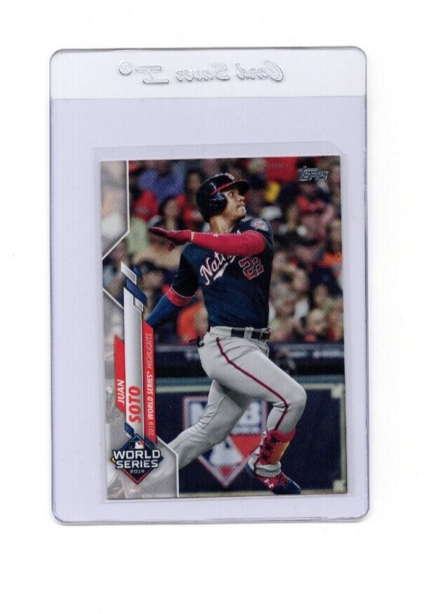 2020 Topps Series 1 Base #6 Juan Soto - Washington Nationals WS