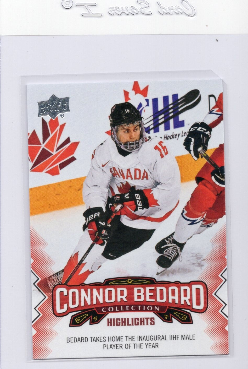 2023 - 2024 Upper Deck Connor Bedard Collection Highlights #4 Hockey Card