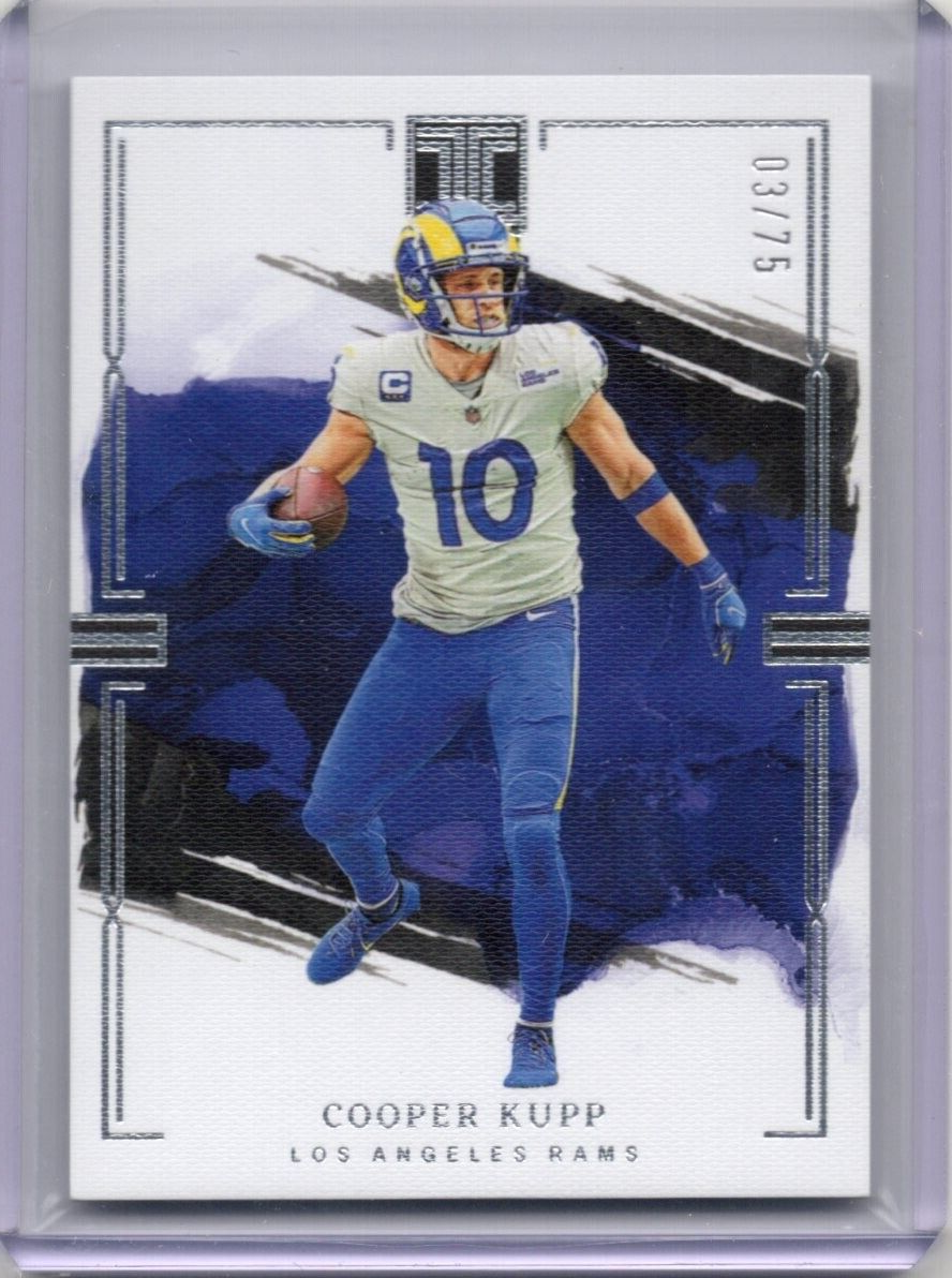 2023 Panini Impeccable - #38 Cooper Kupp 3/75 LA Rams