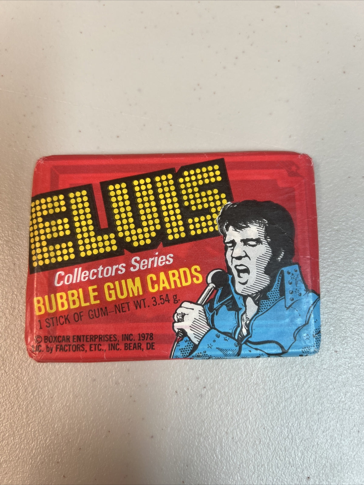 1978 Donruss Elvis Presley Music Trading Photo Cards Wax Pack