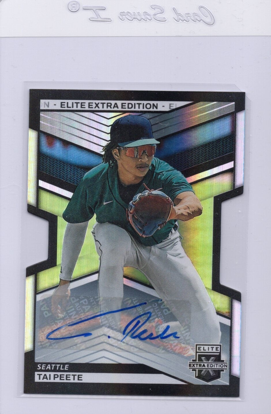 2023 Panini Elite Extra Edition TAI PEETE Auto Die-Cut 351/399 MARINERS