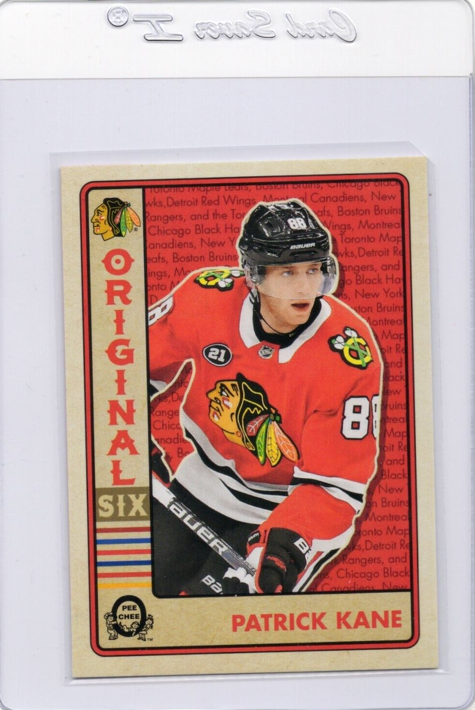 2018-19 O-Pee-Chee OPC Original Six Hockey Walmart, Patrick Kane #5