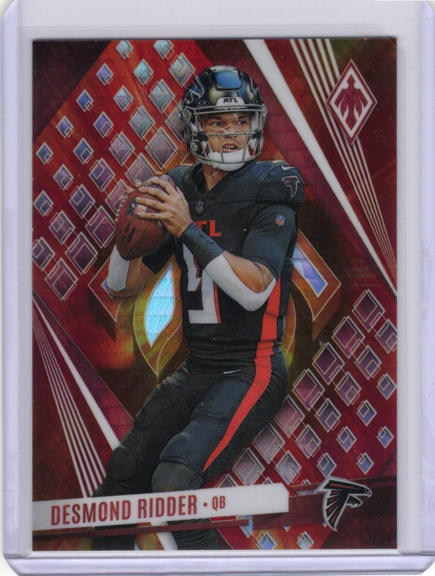 2023 Panini Phoenix Fire Burst #1 Desmond Ridder Falcons 088/340