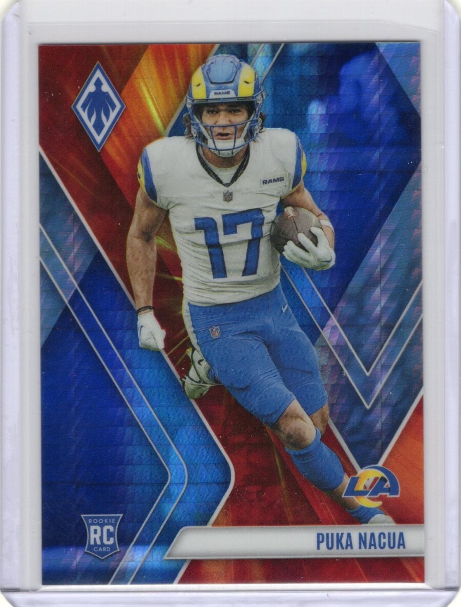 2023 Panini Phoenix Fire Burst #200 Puka Nacua RC 125/340