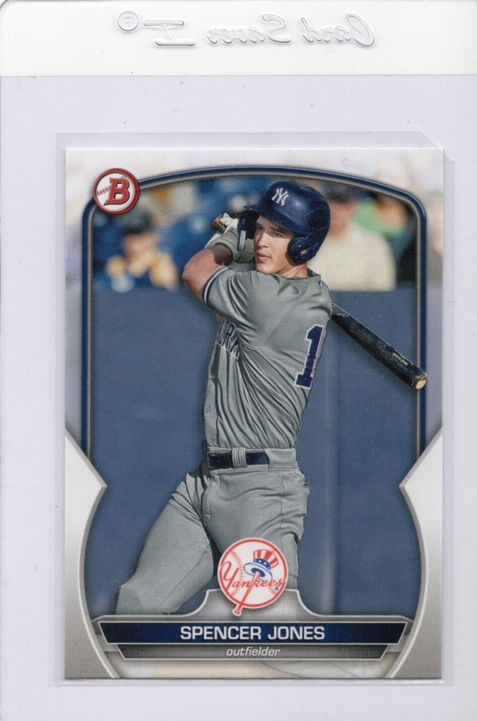 2023 Bowman Draft Spencer Jones RC #BD-196 New York Yankees