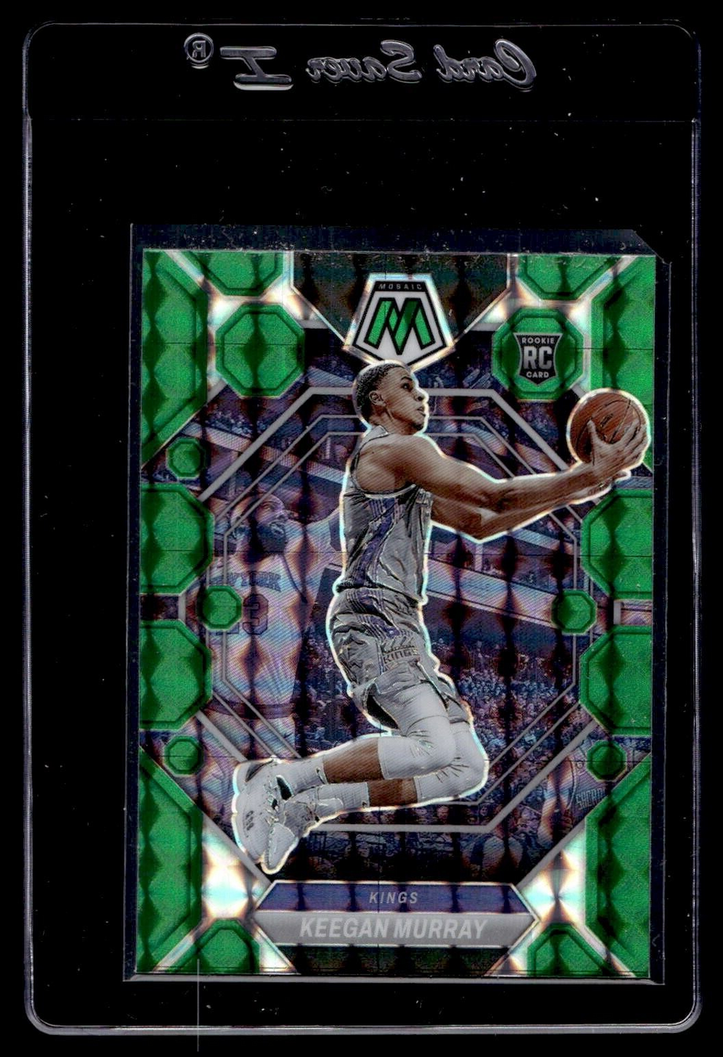 2022-23 Panini Mosaic Keegan Murray #227 Green Prizm RC