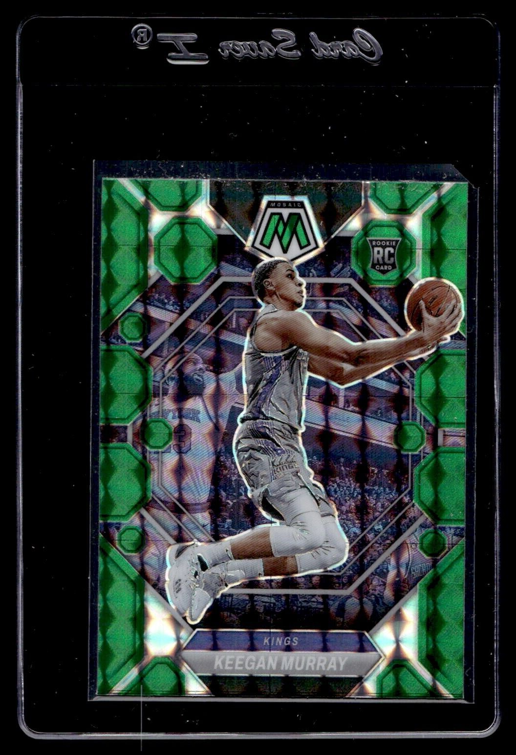 2022-23 Panini Mosaic Keegan Murray #227 Green Prizm RC