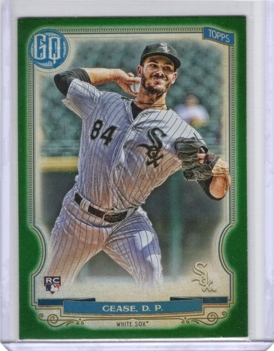 2020 Topps Gypsy Queen 62 Dylan Cease Green RC Blue Jays