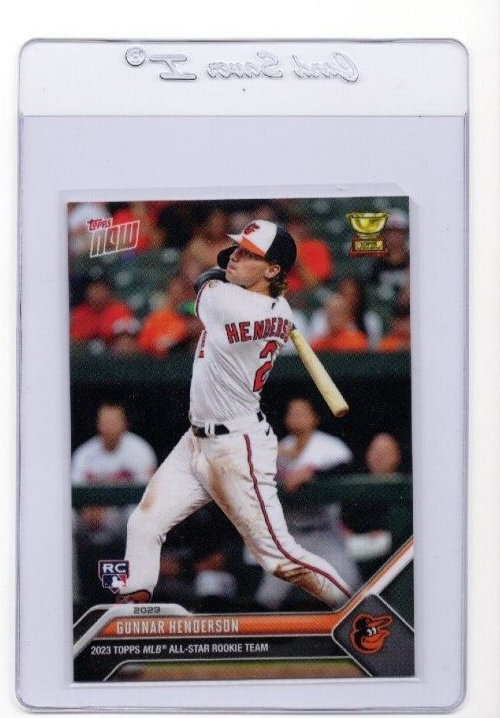 2023 MLB TOPPS NOW Rookie Cup Team  #1 Gunnar Henderson