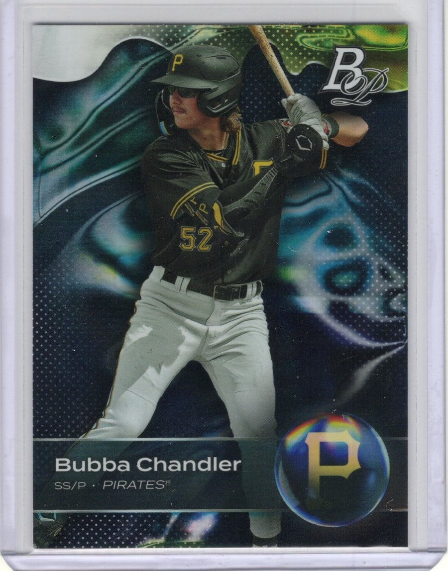 2023 Bowman Platinum TOP-36 Bubba Chandler Pittsburgh Pirates MLB card