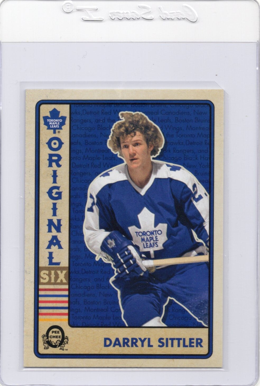 2018-19 O-Pee-Chee OPC Original Six Hockey Walmart, Darryl Sittler #1