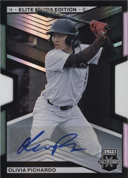 2023 Panini Elite Extra Edition Signatures Die-Cut #121 Olivia Pichardo 038/399